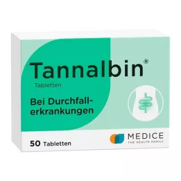 TANNALBIN Compresse, 50 pz