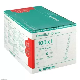 OMNIFIX Solo Insulina pr.1 ml U40, 100X1 ml