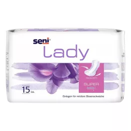SENI Assorbenti per incontinenza femminile super, 15 pezzi