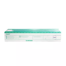INJEKT Siringa singola 2 ml Luer centrica PVC-libera, 100X2 ml