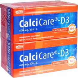 CALCICARE D3 Tablets masticatoria, 200 pz