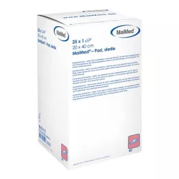 SAUGKOMPRESSEN sterile 20x40 cm, 25X1 pz
