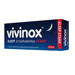 VIVINOX Compresse per dormire Sleep forti, 20 pz