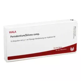 PERIODONTIUM/SILICEA fiale comp., 10X1 ml