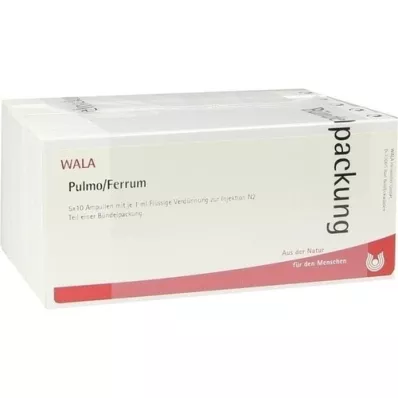 PULMO/FERRUM ampoule, 50x1 ml