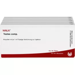 TESTES COMP.ampoule, 50x1 ml