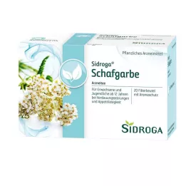 SIDROGA Bustine filtro per tè allachillea, 20X1,5 g