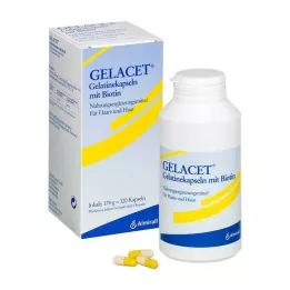 GELACET Capsule di gelatina con biotina, 320 pz