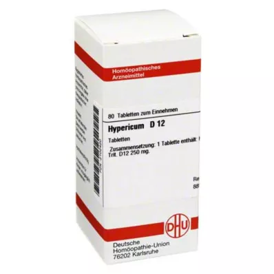 HYPERICUM D 12 compresse, 80 pz