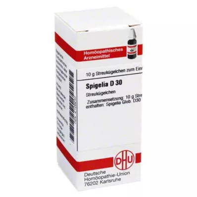 SPIGELIA D 30 Globuli, 10 g