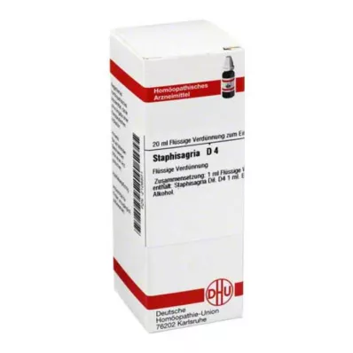 Staphisgria D 4, 20 ml Staphisgria D 4, 20 ml