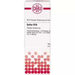 SULFUR D 10 Diluizione, 20 ml