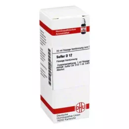 SULFUR D 12 Diluizione, 20 ml