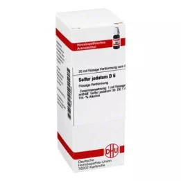 SULFUR JODATUM D 6 Diluizione, 20 ml