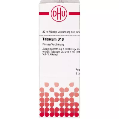 TABACUM D 10 Diluizione, 20 ml