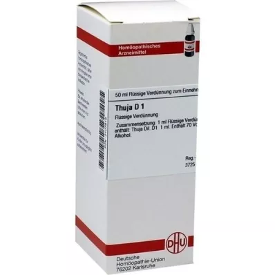 Thuja d 1, 50 ml Thuja d 1, 50 ml