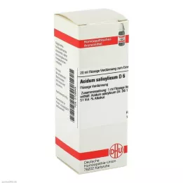 ACIDUM SALICYLICUM D 6 Diluizione, 20 ml