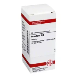 ACONITUM D 6 compresse, 80 pz