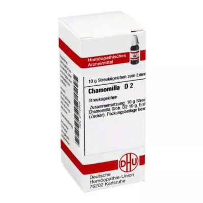 CHAMOMILLA D 2 Globuli, 10 g