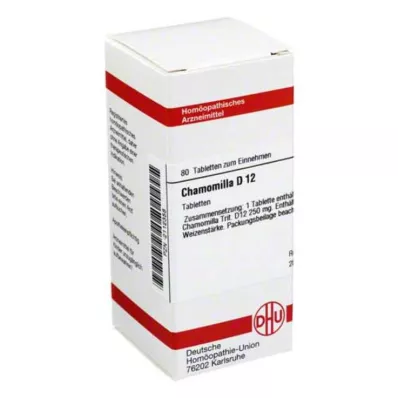 CHAMOMILLA D 12 compresse, 80 pz CHAMOMILLA D 12 compresse, 80 pz