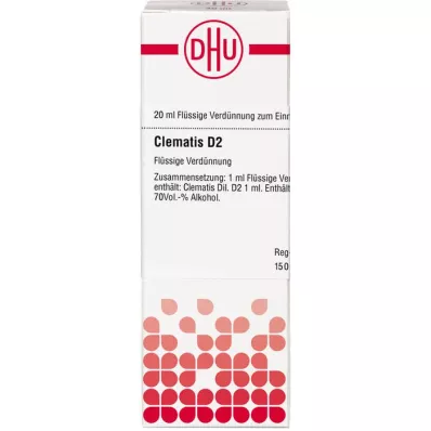 Clematis D 2, 20 ml Clematis D 2, 20 ml