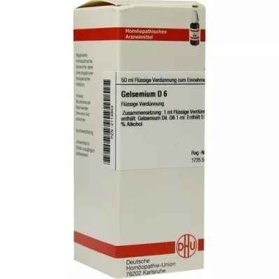 Gelsemium D 6, 50 ml Gelsemium D 6, 50 ml