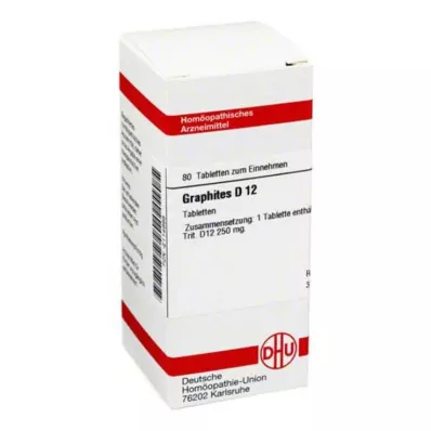 GRAPHITES D 12 compresse, 80 pz