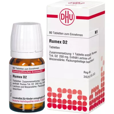 RUMEX D 2, 80 pz