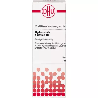 Hydrocotyle Asiatica D 4, 20 ml Hydrocotyle Asiatica D 4, 20 ml