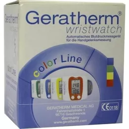 GERATHERM bluder.messg.hand.dig.wrist orologio blau, 1 pz