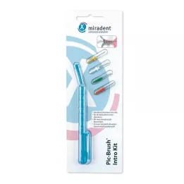 Miradent Pic Pennello Intro Kit Blu, 1 pz