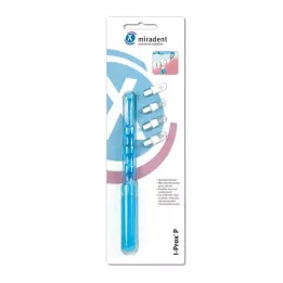 MIRADENT Kit pennello a punta I-Prox P tra.blue 1H.4B., 1 pz