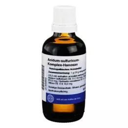 ACIDUM SULFURICUM KOMPLEX liquido, 50 ml