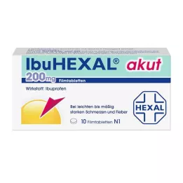 IBUHEXAL acute 200 compresse rivestite con film, 10 pz
