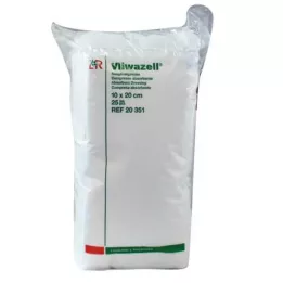 VLIWAZELL Compresse assorbenti non sterili 10x20 cm, 25 pz