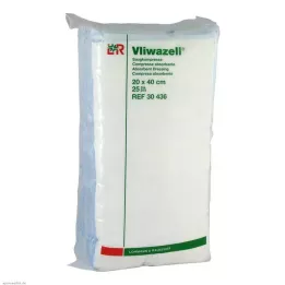 VLIWAZELL Compresse assorbenti non sterili 20x40 cm, 25 pz