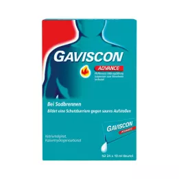 GAVISCON Sospensione Advance alla menta piperita, 12X10 ml