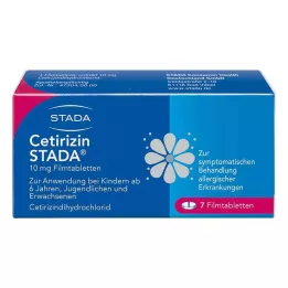 CETIRIZIN STADA Compresse rivestite con film da 10 mg, 7 pz