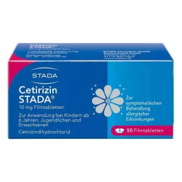 CETIRIZIN STADA Compresse rivestite con film da 10 mg, 50 pz