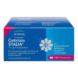 CETIRIZIN STADA Compresse rivestite con film da 10 mg, 100 pz