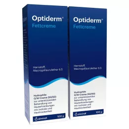OPTIDERM Panna grassa, 2X100 g