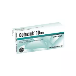 CEFAZINK Compresse rivestite con film da 10 mg, 100 pz