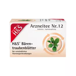 H&S Bustine filtro per tè alluva ursina, 20X2,7 g
