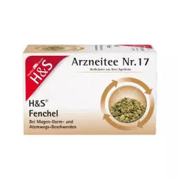 H&S Tè al finocchio bustine filtro non miscelate, 20X2,2 g