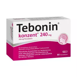 TEBONIN konzent 240 mg compresse rivestite con film, 80 pz