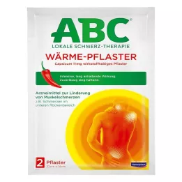 ABC Cerotto termico Capsicum Hansaplast med 14x22, 2 pz