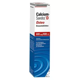 CALCIUM SANDOZ D Osteo compresse effervescenti, 20 pz