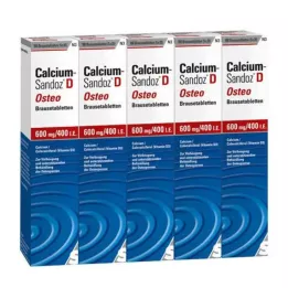 CALCIUM SANDOZ D Osteo compresse effervescenti, 100 pz