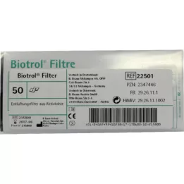 Filtro di ventilazione Biotrol 22501, 50 pz