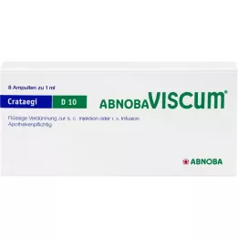 ABNOBAVISCUM Crataegi D 10 fiale, 8 pz
